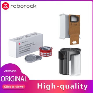 แท้จริง Original Roborock H6 Wireless Handheld Vacuum Cleaner Washable HEPA Filter Roborock Handheld Vacuum Cleaner Dust Bag Bracket