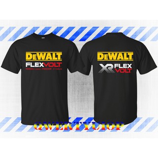 เสื้อยืดลายกราฟฟิก Dewalt flexvolt