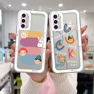 เคส Samsung A51 A03S   S A32 A52 A13 A13LITE A23 A12 A03 A50 A20S J7 Prime A02S A20 A50S    A30S A52S A30 M12 M01S  นิ่มแบบใส ลายการ์ตูน แฟชั่นเคสโทรศัพท์