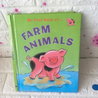 My first book of FARM  ANIMALS (ปกแข็ง)