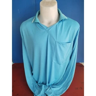 เสื้อคนงาน น้ำหนักเกินร้อย เสื้อทำงานขนาดใหญ่ เสื้อไซส์ใหญ่ อก48-54