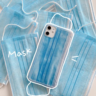 เคสโทรศัพท์มือถือ ลายหน้ากากสี่มุม สร้างสรรค์ สําหรับ iphone 14 pro max 11 12 13 Mini 12 pro max