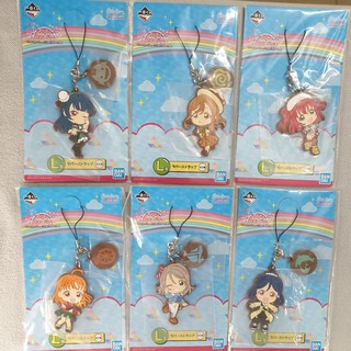 [พวงกุญแจลิขสิทธิ์แท้] Ichiban Kuji Love Live! Sunshine!! - Kyun-Chara Illustrations - Rubber Strap (Bandai Spirits)