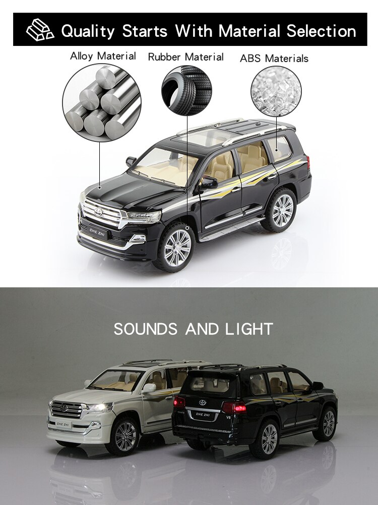 Produktbild von CHENXIAOLAN Miniaturmodelle Für Honda New CRV 2017 1 43 Legierung SUV