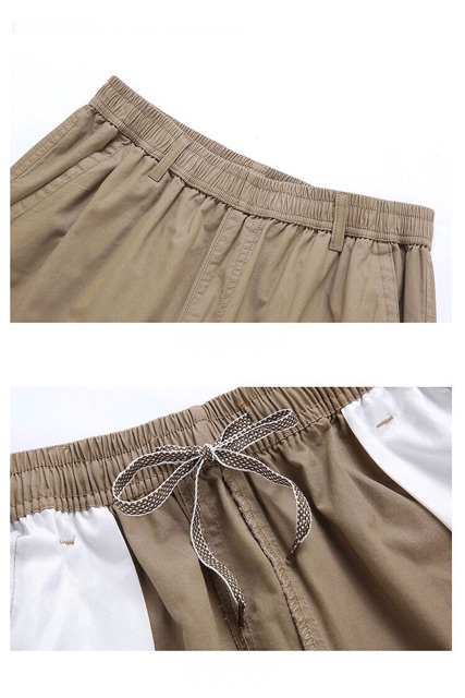 กางเกงขาสั้นชาย   (พร้อมส่ง) ผ้าฟอก 28-38รวมสีขายดี Set 1  