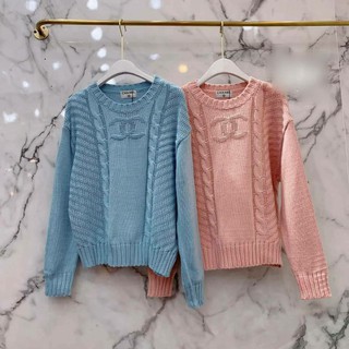 Chanel Cc Knit Sweatshirt