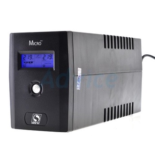 UPS 850VA เครื่องสำรองไฟฟ้า SUN Micro (LCD) รับประกันโรงงาน 2 ปี