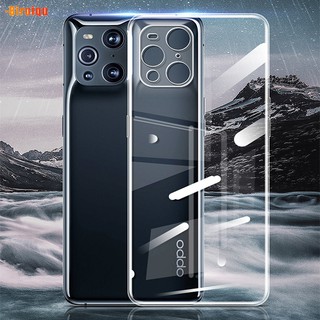 เคสโทรศัพท์แบบบางพิเศษ Tpu สําหรับ Oppo Find X3 / X3 Pro