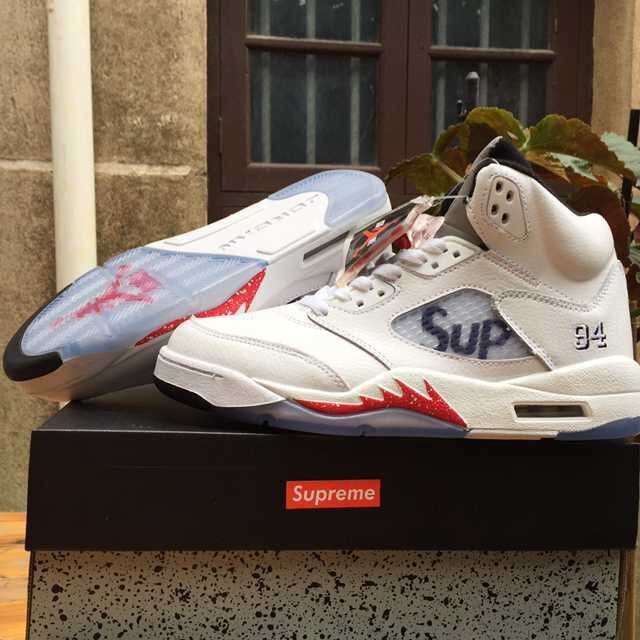 jordan 5 retro supreme white