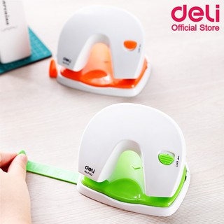 Deli 0123 2Hole Punch เครื่องเจาะรูกระดาษแฟนซี 20 แผ่น แบบประหยัดแรง