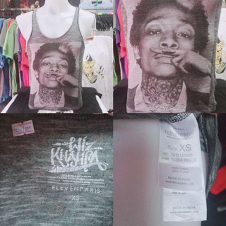 เสื้อยืดกล้าม Usa #เสื้อวง Wiz Khalifa Xs 18/26