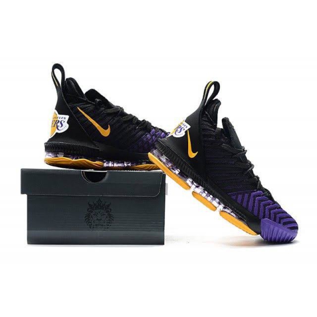 lebron 16 shoes lakers