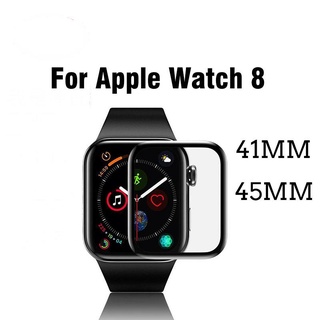 ฟิล์มกันรอยหน้าจอ HD บลูเรย์ สําหรับ Apple Watch Serie 9 8 7 SE 2022 Iwatch 40 มม. 41 มม. 44 มม. 45 มม.