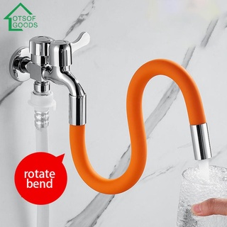 LOTSOFGOODS☆ Adjustable Faucet Extender Kitchen Bathroom Water Tap Extension Tube Filter