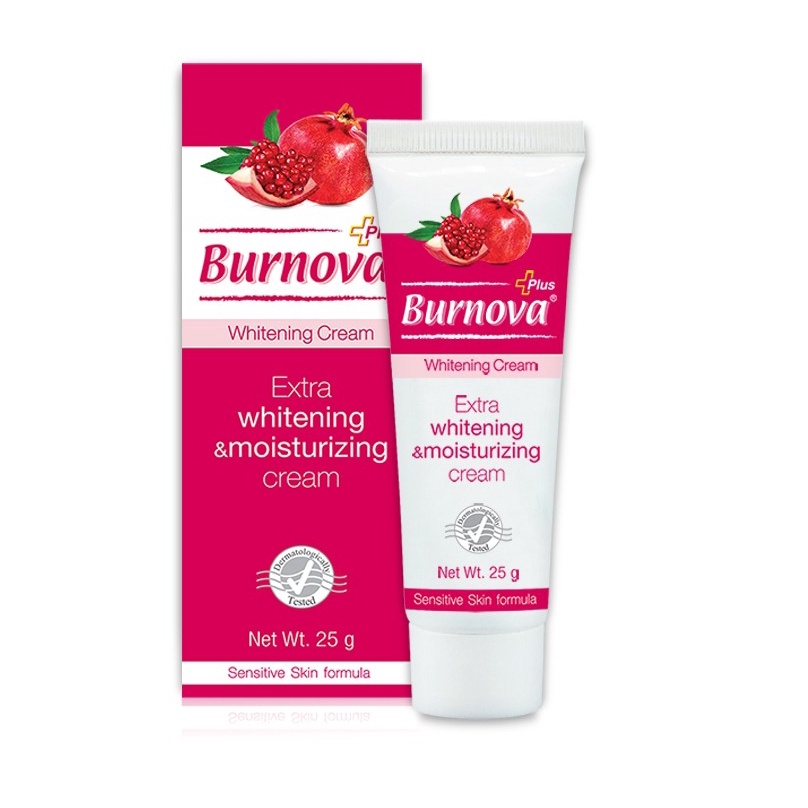 Burnova Plus Whitening Cream 25g.