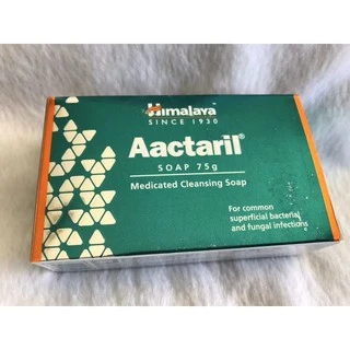 🤩หายจริง สบู่ ลด กลาก เกลื้อน เชื้อรา แบคทีเรีย Himalaya Aactaril 75กรัม