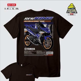 เสื้อยืด ทรงสามเหลี่ยม สําหรับรถจักรยานยนต์ YAMAHA MX KING 150cc 2022 V3S-5XL