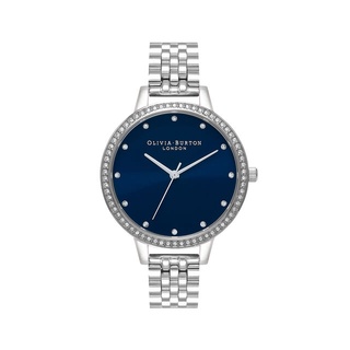 Olivia Burton (โอลิเวีย เบอร์ตัน) นาฬิการุ่น Classic Sparkle Bezel รุ่น OB16DE12 ขนาดตัวเรือน 34 มม.