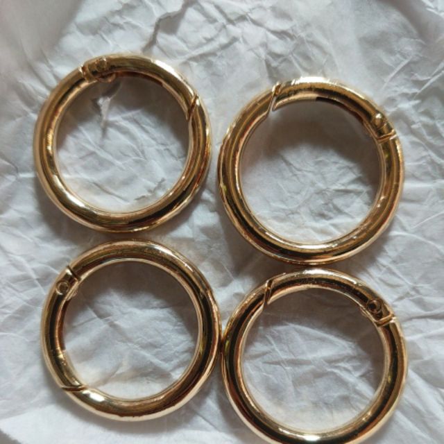 ห่วงสปริงอะไหล่กระเป๋า มี4สี   25,28,35มม.แพ็ค4ชิ้น หนา4มิล - รูปที่ 6