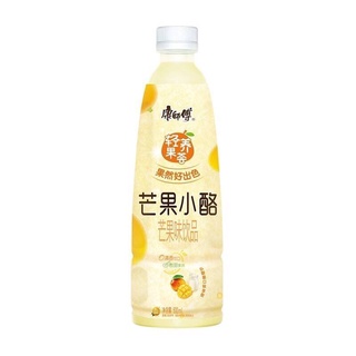 นมเปรี้ยวรสมะม่วง พร้อมดื่ม หอมหวานธรรมชาติ 康师傅轻养果荟芒果小酪果汁饮料饮品