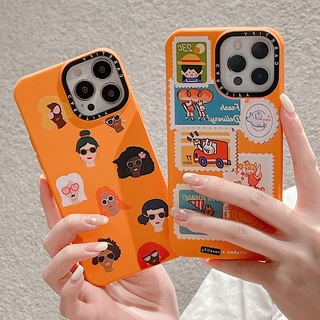 【liliuhms Illustration】casetify เคสโทรศัพท์ซิลิโคน TPU แบบนิ่ม กันกระแทก สําหรับ iPhone 14 Pro 14ProMax 13 Pro 12 14 plus11 Pro Max XR X XS Max 7 8 Plus