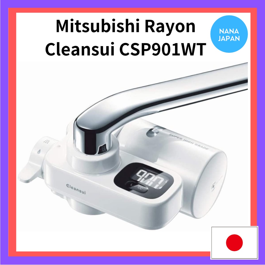 【ส่งตรงจากญี่ปุ่น】Mitsubishi Rayon Cleansui Csp901Wt เครื่องกรองน้ําประเภทก๊อกน้ํา