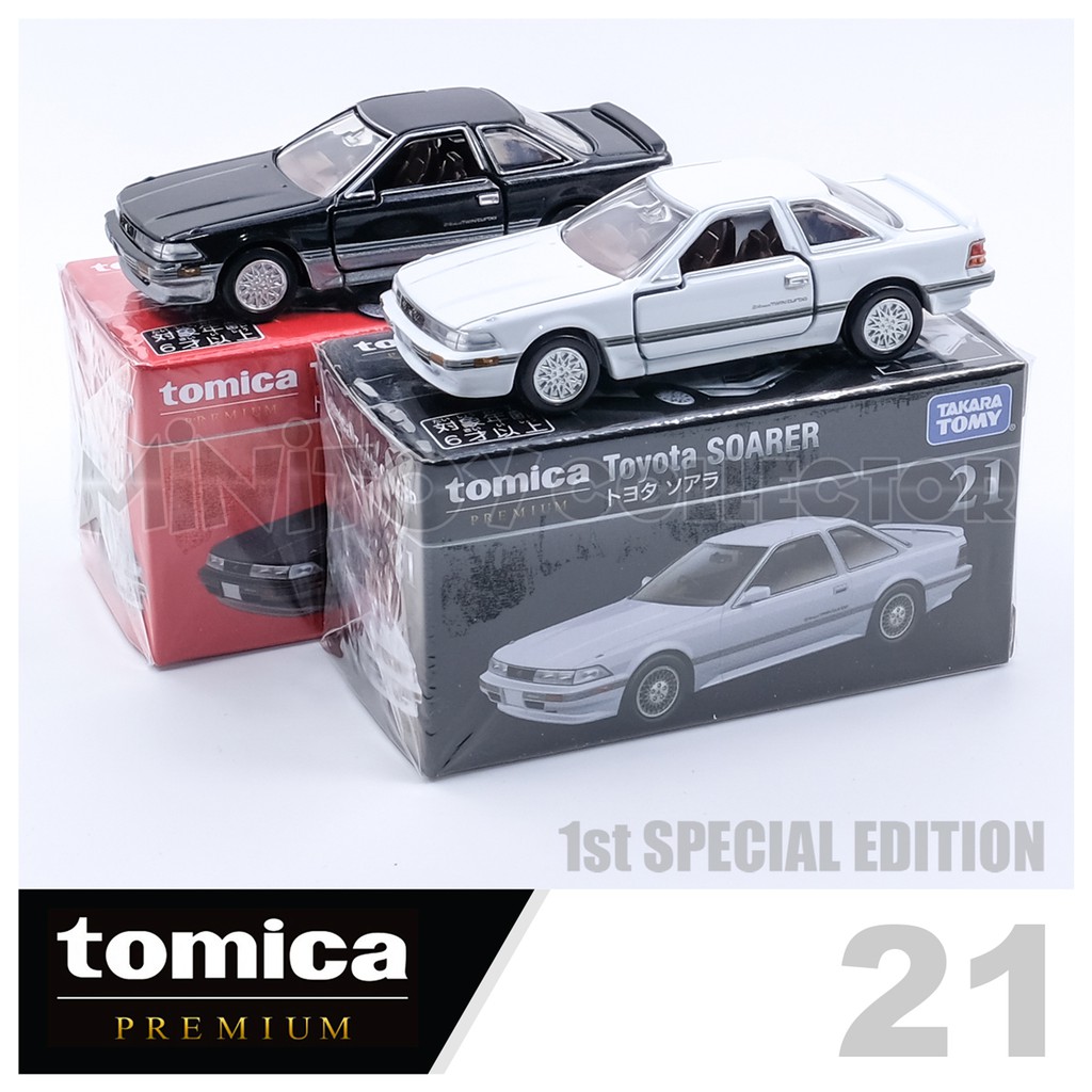 รถเหล็กTomica ของแท้ Tomica Premium No.21 Toyota Soarer