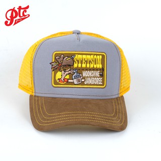 หมวก STETSON MOONSHINE JAMBOREE TRUCKER CAP สี YELLOW ของใหม่ แท้ 100% ****PTC-MART***