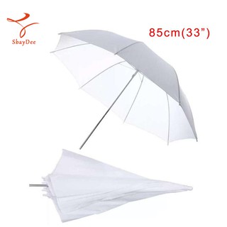 White Umbrella 33 "/ 85cm Translucent umbrella High-grade fabric for portraiture / clothing photography