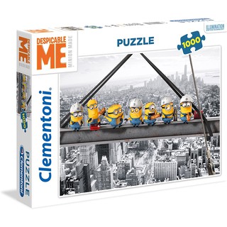 จิ๊กซอว์ Clementoni -  Despicable Me, Minion 1000 piece  (ของแท้  มีสินค้าพร้อมส่ง)