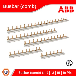 Busbar (comb) 6 | 9 | 13 | 15 | 19  pin - ABB (System Pro M) - for System Pro M modular enclosures By...Ucanbuys