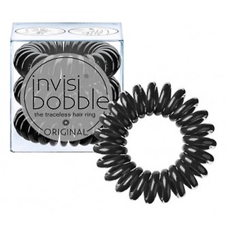 invisibobble ยางรัดผม รุ่น original สี true black (1 กล่องบรรจุ 3 เส้น)