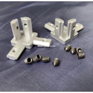 3 Ways Bracket 20-30 mm ข้อต่อ 3 ทาง 3ways สำหรับอลูมิเนียมโปรไฟล์20mm for Aluminium profile