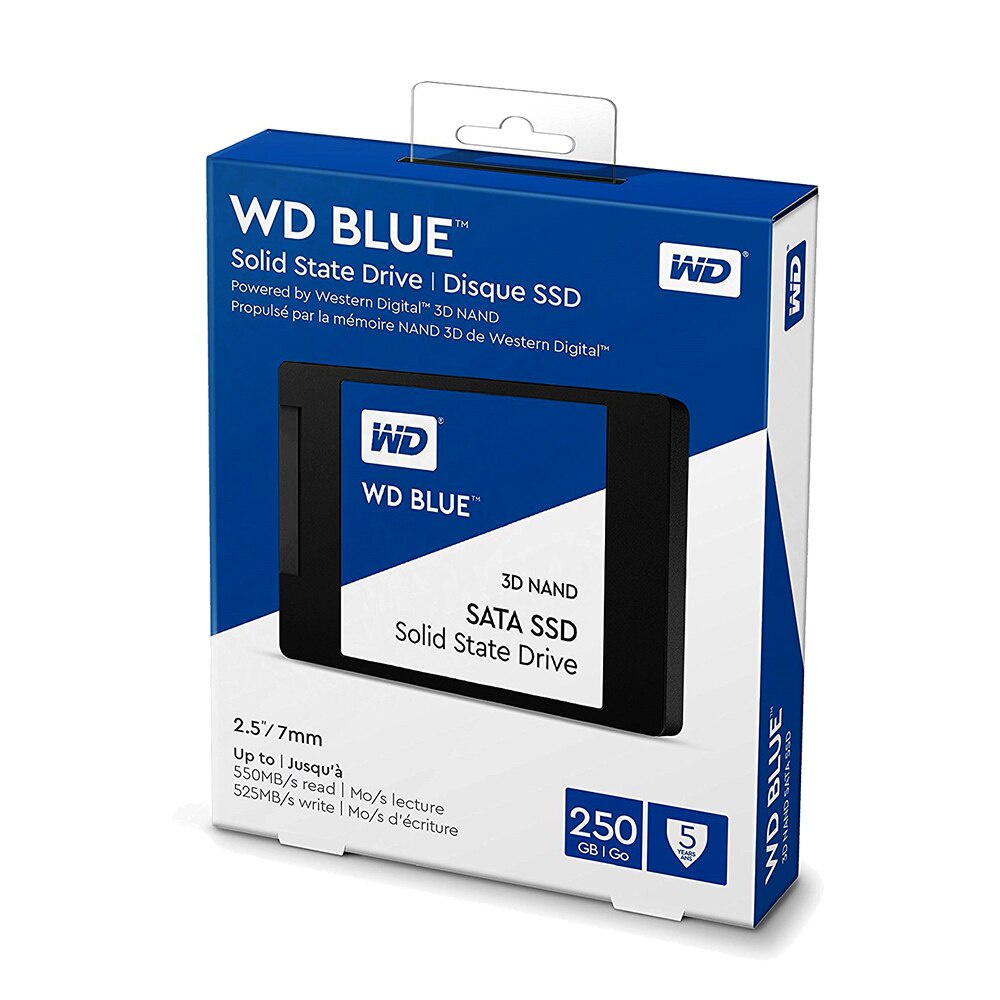 Local WD Blue SSD SATA3 250GB 500GB 1TB Western Digital SATA3 SSD 2.5 ...