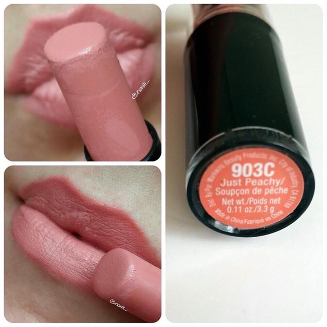 Wet n wild Lipstick สี 903 Just peachy | Shopee Thailand