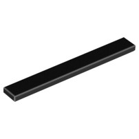 Lego part (ชิ้นส่วนเลโก้) No.4162 Tile 1 x 8