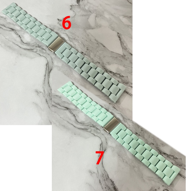 สายนาฬิกาข้อมือพลาสติกเรซิ่น สีพื้น สําหรับ Garmin Vivomove 3 sport