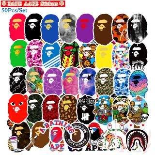 ❉ BAPE AAPE Harajuku สติ๊กเกอร์ ❉ 50Pcs/Set DIY Luggage Laptop Skateboard Decals Doodle สติ๊กเกอร์