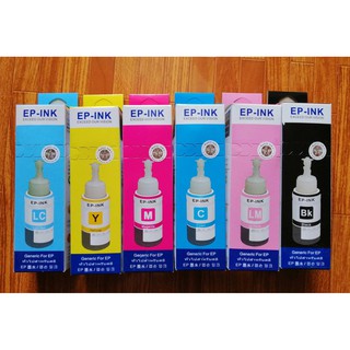 EPSON หมึกชุด 6 สี/ หมึก​ Epson673 สำหรับ L800 L805 L810 L1800 Premium