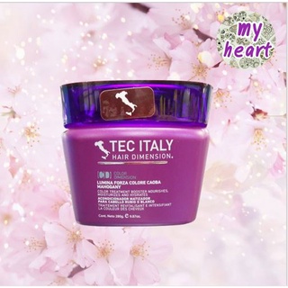 Tec Italy Lumina Forza Colore Mahogany 280 g ทรีทเม้นท์เติมเม็ดสีมะฮอกกานี