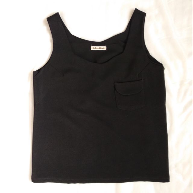 เสื้อแขนกุด cocoa brown