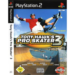 แผ่นเกมส์ Tony Hawks Pro Skater 3 PS2 Playstation2 คุณภาพสูง ราคาถูก