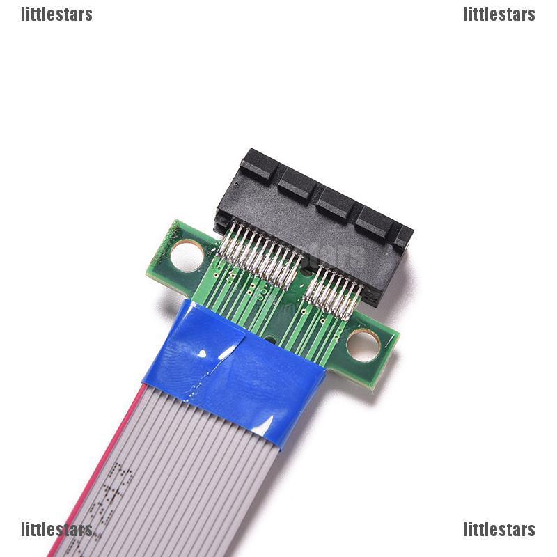 Cavo Di Estensione PCI-E 1X Professionale: Riser Card Ribbon Extender Per Mining E Server, 20 Cm