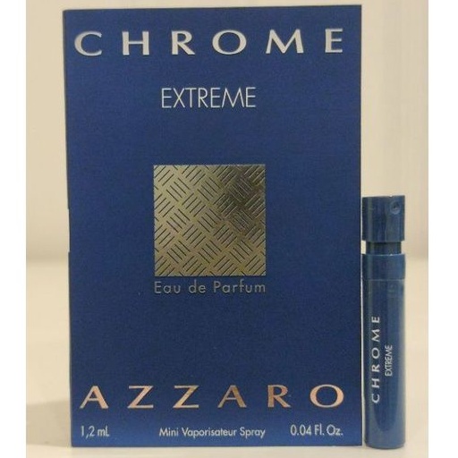 Vial 💢 Azzaro Chrome Extreme EDP 1.2ml น้ำหอมไวออลแท้💯