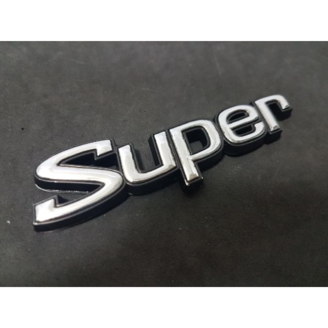 SUPER FOR NISSAN SUNNY LOGO 3D โลโก้ นิสสัน ซูเปอร์