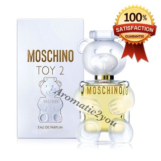 💃Aromati2you💃 น้ำหอมผู้หญิง มอสชิโน่ Moschino TOY2 EDP 100 ml.(กล่องจริง ไม่มีซีล) แบรนด์แท้ "จัด" น้ำหอมของแท้