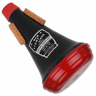 Stonelined Symphonic Aluminum Black/Red Straight Trumpet &amp; Cornet Mute 106BX ซิมโฟนิคสเตรทมิวท์ ทรัมเป็ตหรือคอร์เน็ต