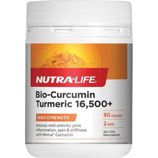 Nutra-Life Bio-Curcumin 16500+ 90 Capsules Exclusive Size