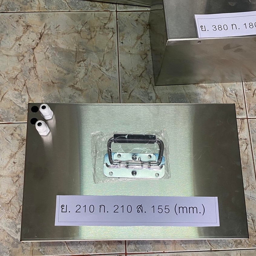 กล่องแสตนเลสใส่แบตเตอรี่รถไฟฟ้าและกล่องพลาสติกแบตเตอรี่ลิเธียม 72V 60V 48v(ส่วนใหญ่พร้อมส่งค่ะ)