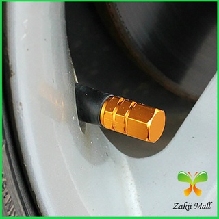 Zakii Mall จุกปิดลมยางอลูมิเนียม 4ชิ้น   car tire valve